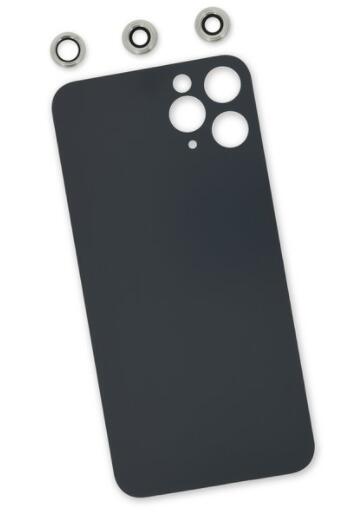 Iphone 11 Pro rear glass panel with lens covers (5)