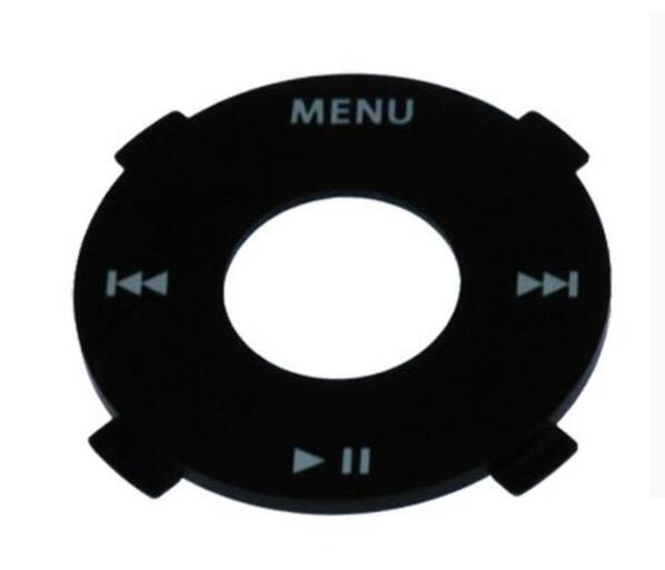 Ipod nano (1st gen) click wheel plastics (black)