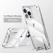 Electroplated Transparent Case with Holder (2)